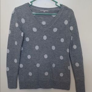 Polka dot sweater